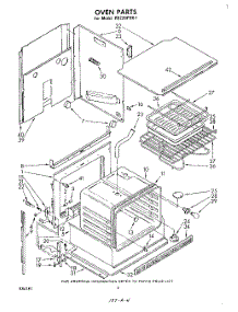 03 - Oven parts for Whirlpool Oven RB220PXK1 from AppliancePartsPros.com