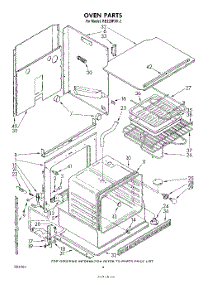 03 - Oven parts for Whirlpool Oven RB220PXK2 from AppliancePartsPros.com
