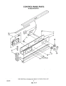 03 - Control Panel , Literature And Optional parts for Whirlpool Oven RB120PXV2 from AppliancePartsPros.com