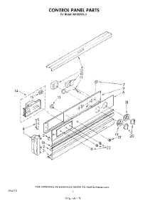 03 - Control Panel , Literature And Optional parts for Whirlpool Oven RB100PXK2 from AppliancePartsPros.com