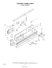 03 - Control Panel , Literature And Optional parts for Whirlpool Oven RB1000XKW2 from AppliancePartsPros.com