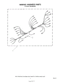 05 - Wiring Harness parts for Whirlpool Oven RB1000XKW2 from AppliancePartsPros.com
