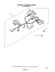 05 - Wiring Harness parts for Whirlpool Oven RB266PXV2 from AppliancePartsPros.com