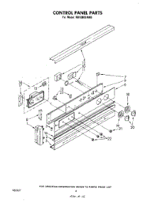 03 - Section parts for Whirlpool Oven RB1000XKW0 from AppliancePartsPros.com