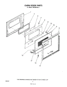 04 - Section parts for Whirlpool Oven RB220PXK0 from AppliancePartsPros.com