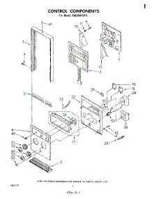 04 - Control parts for Whirlpool Oven RM288PXP0 from AppliancePartsPros.com