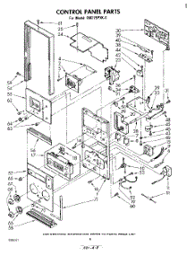 05 - Control Panel parts for Whirlpool Oven RM275PXK0 from AppliancePartsPros.com