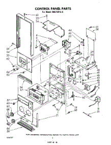 04 - Control Panel parts for Whirlpool Oven RM275PXL0 from AppliancePartsPros.com