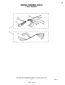 09 - Wiring Harness parts for Whirlpool Oven RM255PXP0 from AppliancePartsPros.com