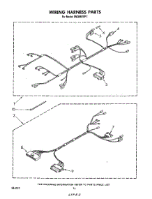 10 - Wiring Harness , Literature And Optional parts for Whirlpool Oven RM288PXP1 from AppliancePartsPros.com