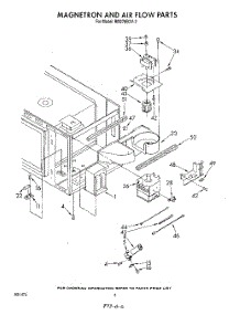 05 - Magnetron And Airflow parts for Whirlpool Oven RM278BXV2 from AppliancePartsPros.com