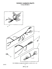 09 - Wiring Harness parts for Whirlpool Oven RM278BXV2 from AppliancePartsPros.com