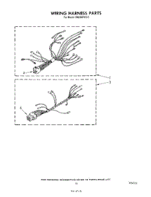 10 - Wiring Harness parts for Whirlpool Oven RM288PXS0 from AppliancePartsPros.com