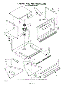03 - Cabinet And Air Flow parts for Whirlpool Oven RM278PXK0 from AppliancePartsPros.com