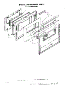 08 - Door And Drawer parts for Whirlpool Oven RM278PXK0 from AppliancePartsPros.com