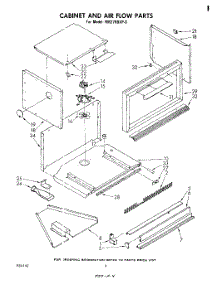 03 - Cabinet And Airflow parts for Whirlpool Oven RM278BXP0 from AppliancePartsPros.com