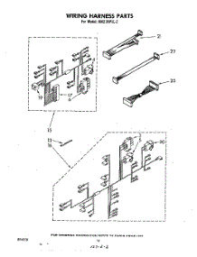 10 - Wiring Harness , Literature And Optional parts for Whirlpool Oven RM278PXL2 from AppliancePartsPros.com
