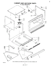 03 - Cabinet And Air Flow parts for Whirlpool Oven RM235PXK0 from AppliancePartsPros.com