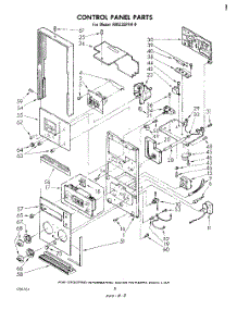 05 - Control Panel parts for Whirlpool Oven RM235PXK0 from AppliancePartsPros.com