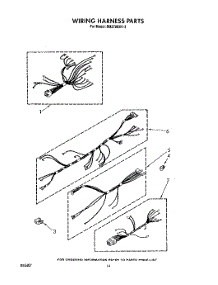 09 - Wiring Harness parts for Whirlpool Oven RM278BXV3 from AppliancePartsPros.com