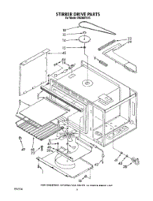 05 - Stirrer Drive, Optional parts for Whirlpool Oven RM288PXV5 from AppliancePartsPros.com