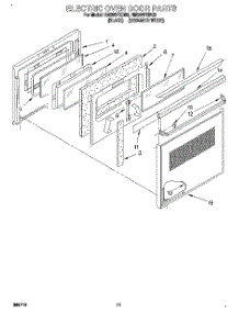 08 - Electric Oven parts for Whirlpool Oven RM280PXBB3 from AppliancePartsPros.com