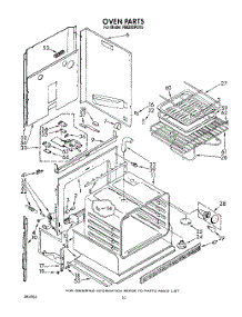 08 - Oven, Lit / Optional parts for Whirlpool Oven RM288PXV5 from AppliancePartsPros.com