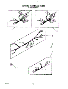 09 - Wiring Harness, Optional parts for Whirlpool Oven RM288PXV4 from AppliancePartsPros.com