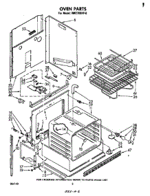 Oven parts for Whirlpool Oven RM278PXP0 from AppliancePartsPros.com