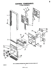 Control parts for Whirlpool Oven RM278PXP0 from AppliancePartsPros.com