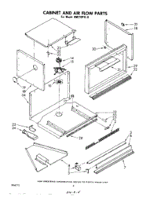03 - Cabinet And Airflow parts for Whirlpool Oven RM278PXL0 from AppliancePartsPros.com