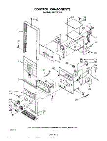 04 - Control parts for Whirlpool Oven RM278PXL0 from AppliancePartsPros.com