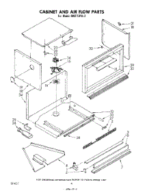 03 - Cabinet And Air Flow parts for Whirlpool Oven RM275PXL2 from AppliancePartsPros.com
