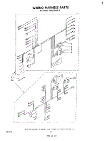 10 - Wiring Harness , Literature And Optional parts for Whirlpool Oven RM235PXL0 from AppliancePartsPros.com