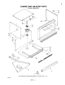 03 - Cabinet And Air Flow parts for Whirlpool Oven RM235PXL2 from AppliancePartsPros.com