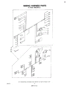 10 - Wiring Harness , Literature And Optional parts for Whirlpool Oven RM235PXL2 from AppliancePartsPros.com