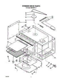 04 - Stirrer Drive, Optional parts for Whirlpool Oven RM288PXV7 from AppliancePartsPros.com