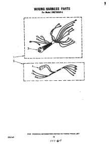 Wiring Harness parts for Whirlpool Oven RM278PXP0 from AppliancePartsPros.com