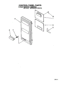 02 - Control Panel, Literature parts for Whirlpool Oven RM280PXAB1 from AppliancePartsPros.com