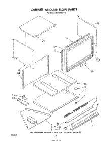 03 - Cabinet And Airflow parts for Whirlpool Oven RM278BXS0 from AppliancePartsPros.com