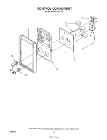 04 - Control Component parts for Whirlpool Oven RM278BXS0 from AppliancePartsPros.com