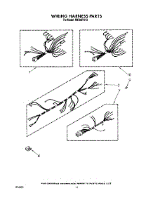 09 - Wiring Harness, Optional parts for Whirlpool Oven RM288PXV3 from AppliancePartsPros.com