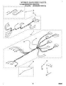 06 - Wiring Harness parts for Whirlpool Oven RB270PXYB1 from AppliancePartsPros.com