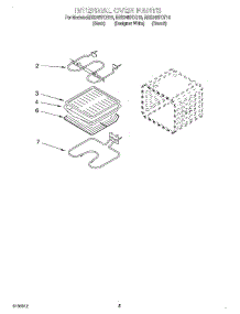04 - Internal Oven parts for Whirlpool Oven RBS245PDT10 from AppliancePartsPros.com