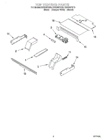 05 - Top Venting, Optional parts for Whirlpool Oven RBS245PDB8 from AppliancePartsPros.com