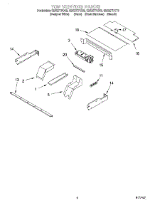 05 - Top Venting, Optional parts for Whirlpool Oven GBS277PDQ3 from AppliancePartsPros.com