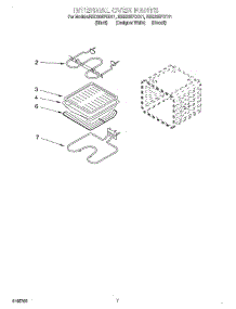 05 - Internal Oven parts for Whirlpool Oven RBD305PDT11 from AppliancePartsPros.com