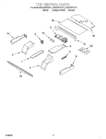 07 - Top Venting, Optional parts for Whirlpool Oven RBD305PDT11 from AppliancePartsPros.com