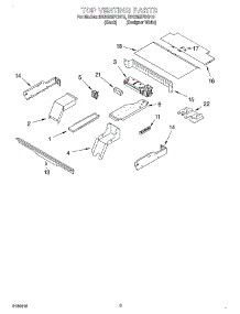 07 - Top Venting, Optional parts for Whirlpool Oven RBD305PDQ10 from AppliancePartsPros.com