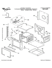 Oven / Literature parts for Whirlpool Oven RBS245PDQ8 from AppliancePartsPros.com